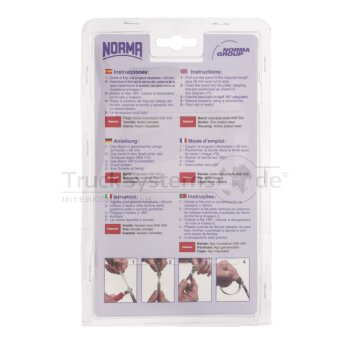 NORMA Endlosband (Kit) W2B 3mtr. 8 Koepfe