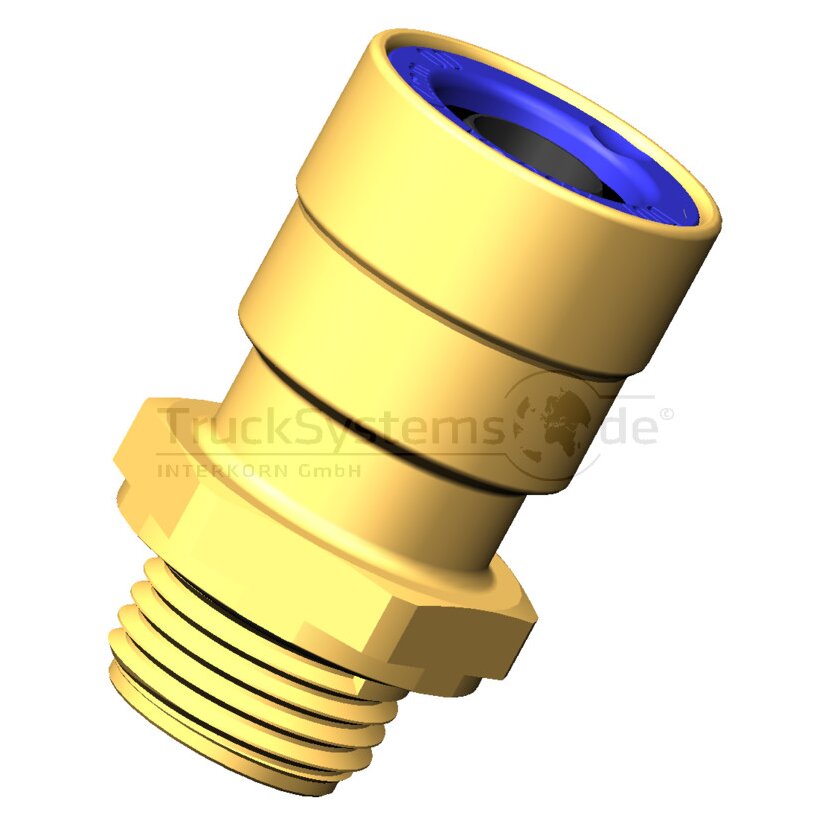 RAUFOSS COUPLINGS Gerader-Einschraub-Steckverbinder