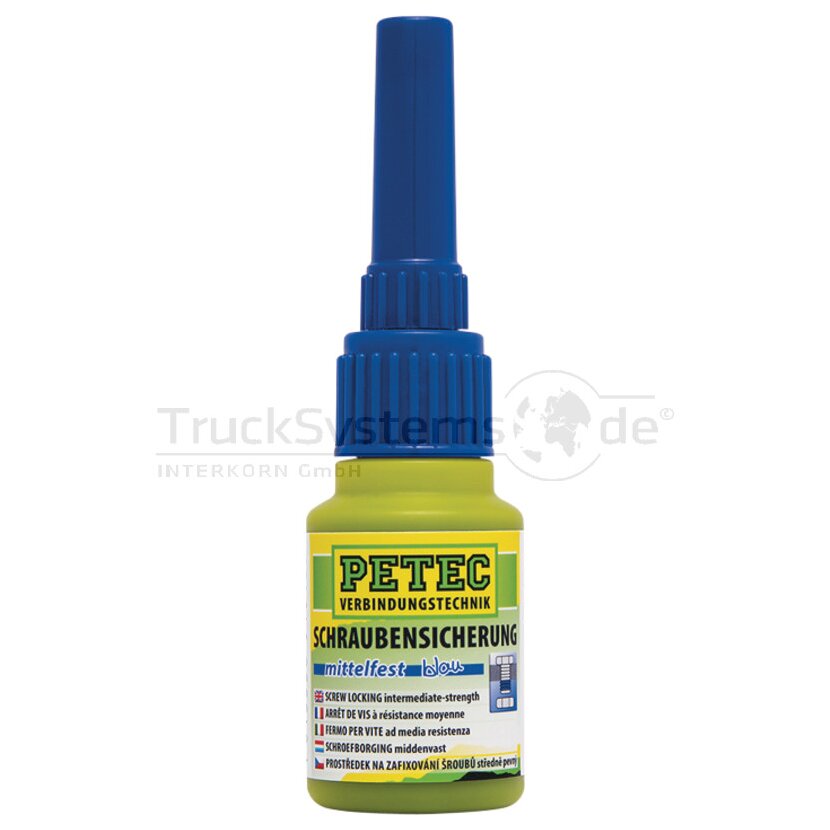 PETEC Schraubensicherung mittelfest, 10g
