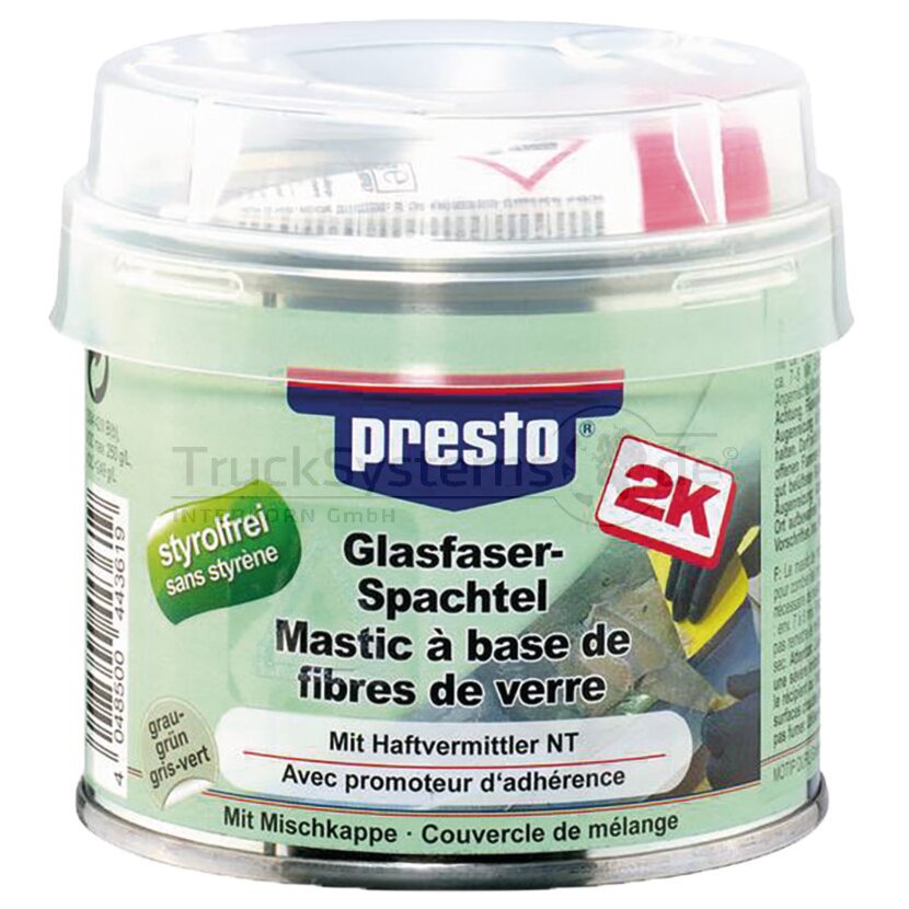 Presto Glasfaserspachtel styrolfrei, 250g