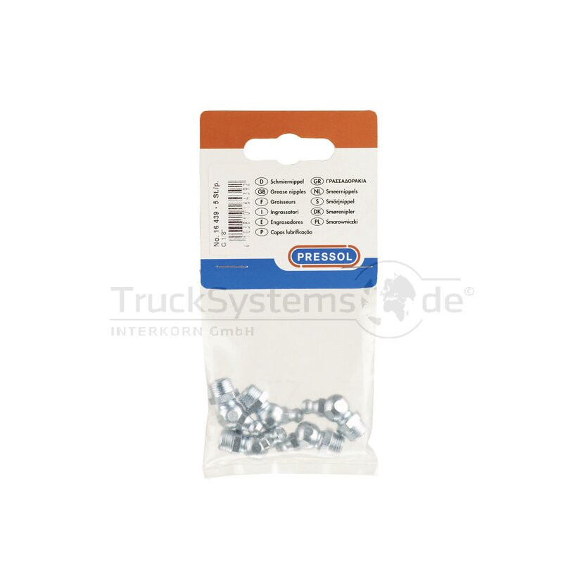 Pressol VPE5 Schmiernippel 45 G 1/8