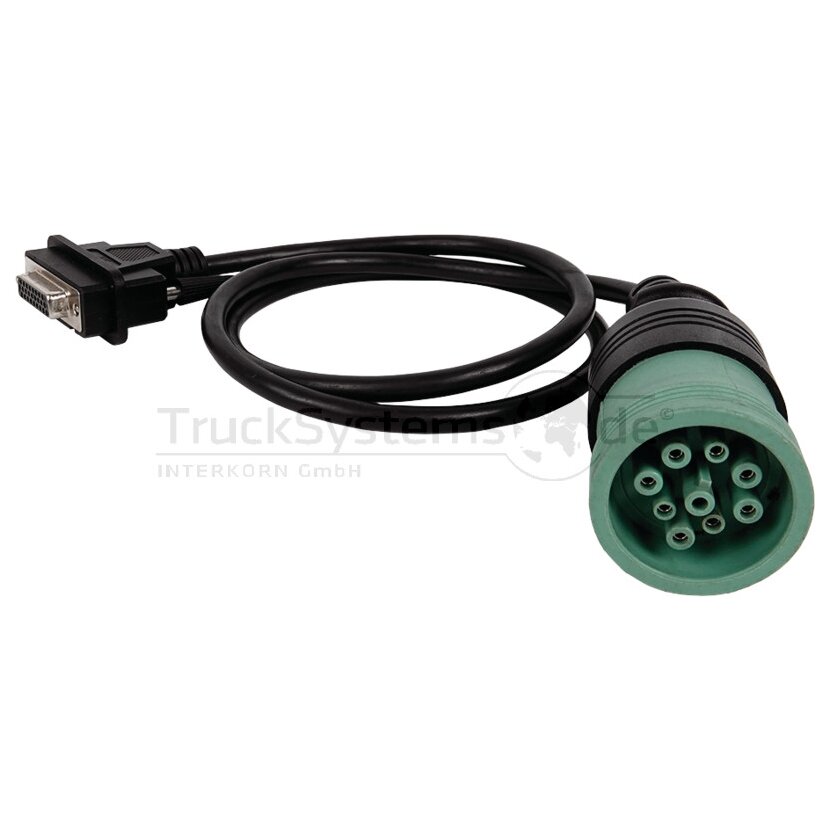 Jaltest Diagnosekabel 9 PIN grün Schnittst. V9