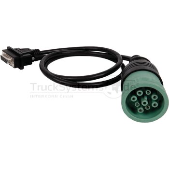 Jaltest Diagnosekabel 9 PIN grün Schnittst. V9