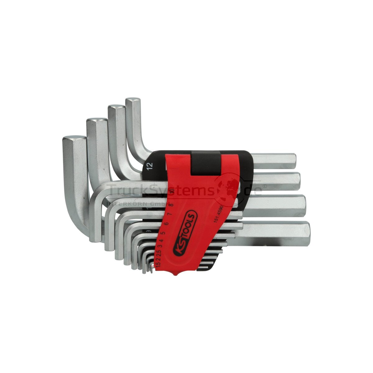 KS Tools Winkelstiftschll. I6kant kurz, 14-teilig