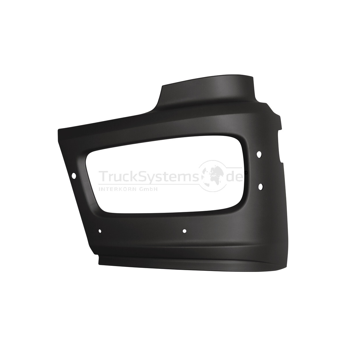 Stoßstange,links ,grau, 4 Bohrungen