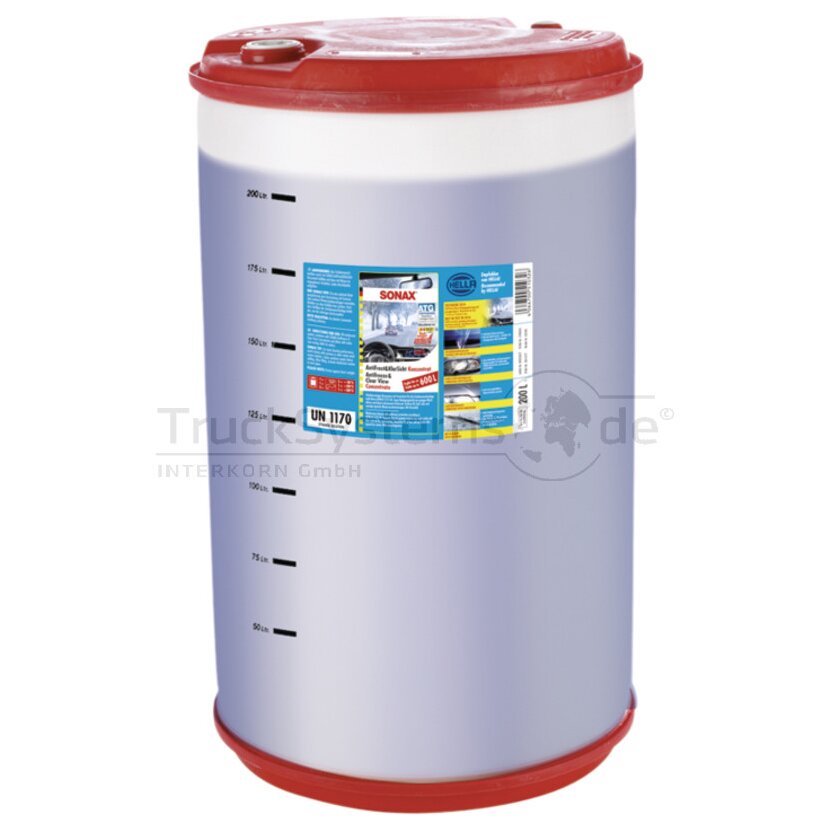 SONAX AntiFrost & KlarSicht Konzentrat, 200 l