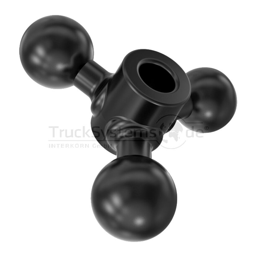 RAM MOUNTS 3-fach Adapter B-Kugel RAM Mounts