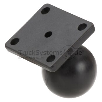 RAM MOUNTS Basisplatte  rechteckig C Kugel