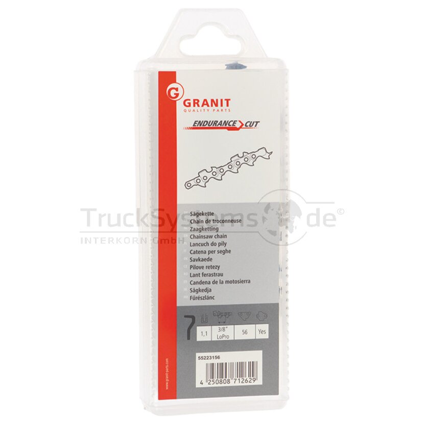 Endurance Cut 3/8LP HM 1,1 mm STG 56E Sägekette