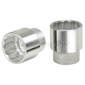 KS Tools 1 12-kant-Stecknuss, kurz, 55 mm