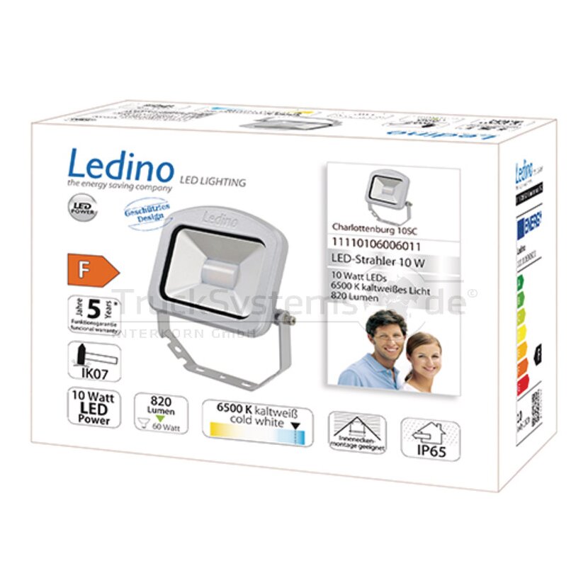 LEDINO LED-Strahler 10 W, 900 Lumen