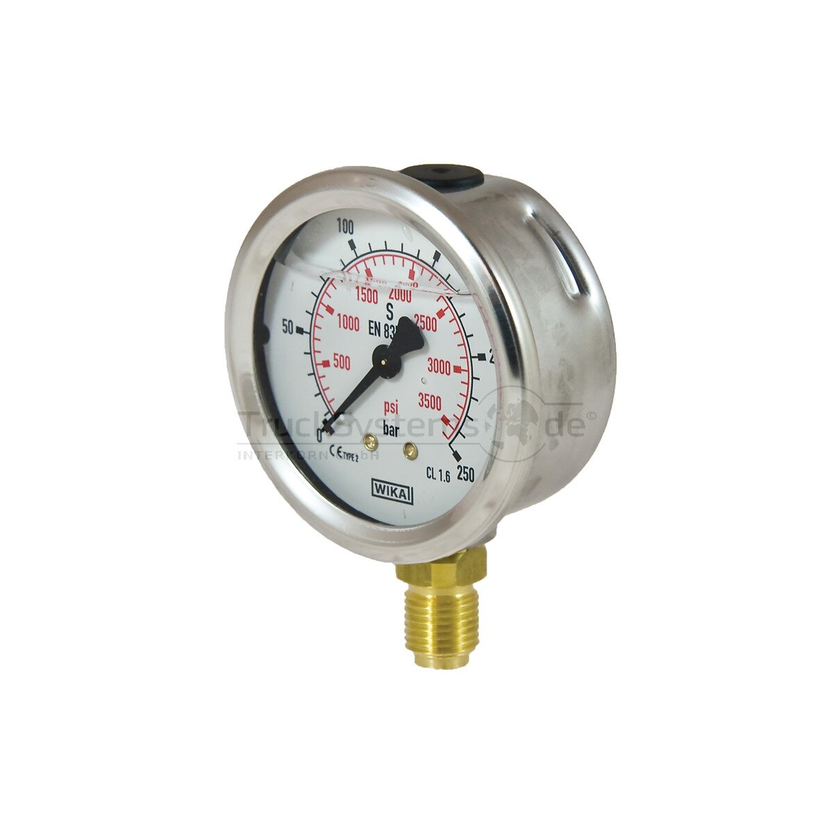 Wika Manometer, glyceringefüllt