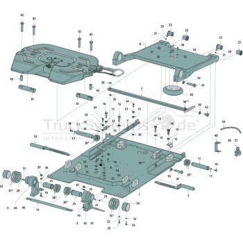 SAF-HOLLAND Reparatur - Satz Schwingenlag, 662132195