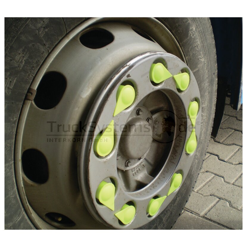 CHECKPOINT DUSTITE (Zeiger unten) gelb 27 mm