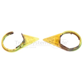 CHECKPOINT DUSTITE (Zeiger unten) gelb 27 mm