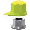 CHECKPOINT DUSTITE (Zeiger unten) gelb 27 mm