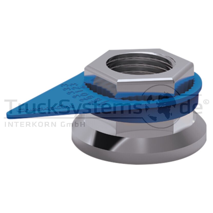 CHECKPOINT Radmutteranzeiger blau 32 mm