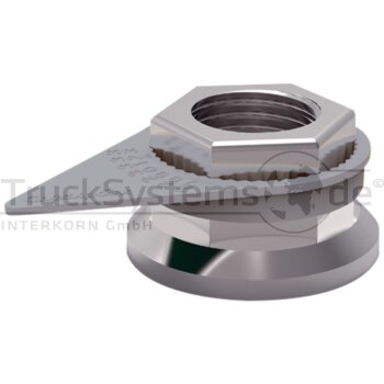 CHECKPOINT Radmutteranzeiger grau 32 mm