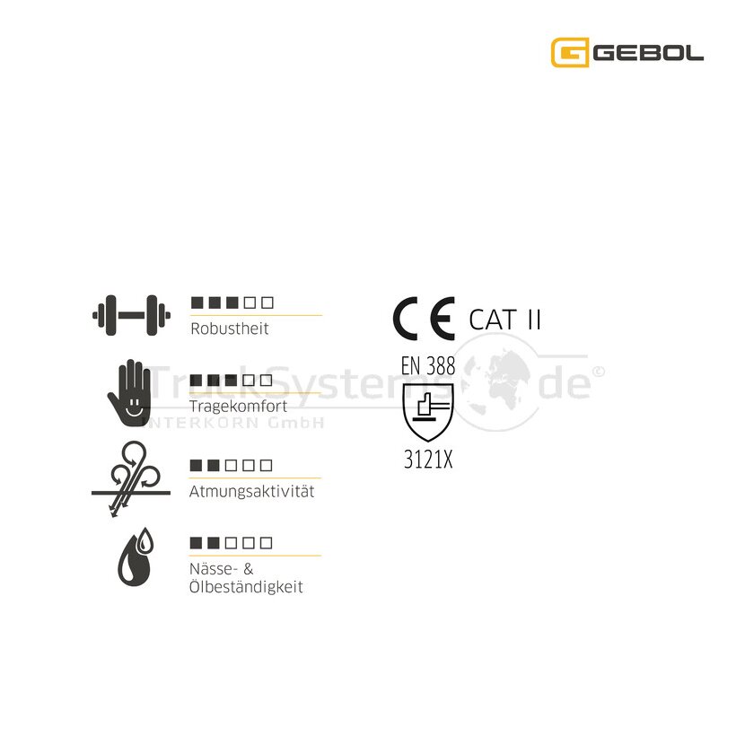 Gebol Handschuh ´´Midi Flex´´ Gr.8