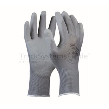 Gebol Handschuh Micro Flex grau Größe 7
