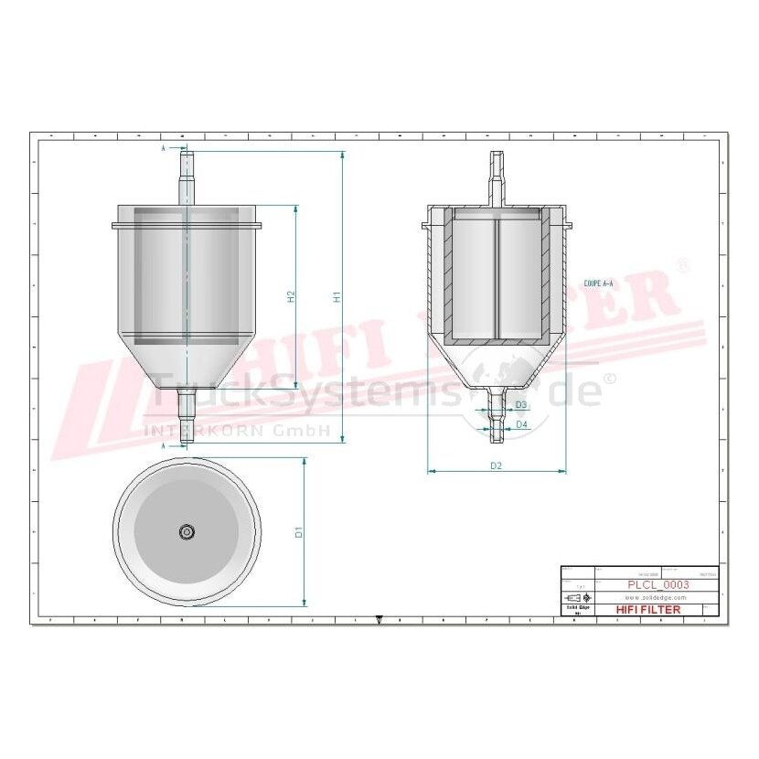 HIFI Kraftstofffilter RT 2