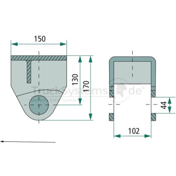 BE TURBO Kühlerschlauch 710073