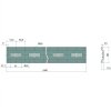 LOADLOK Kombi- Schiene 2440mm vertikal