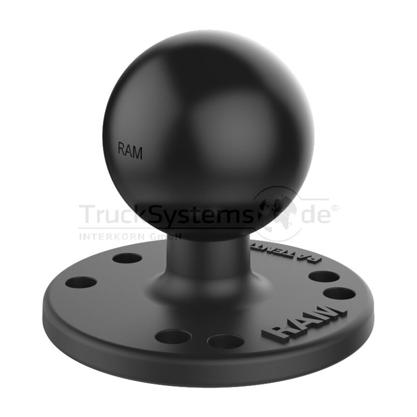 RAM MOUNTS Basisplatte rund mit C-Kugel