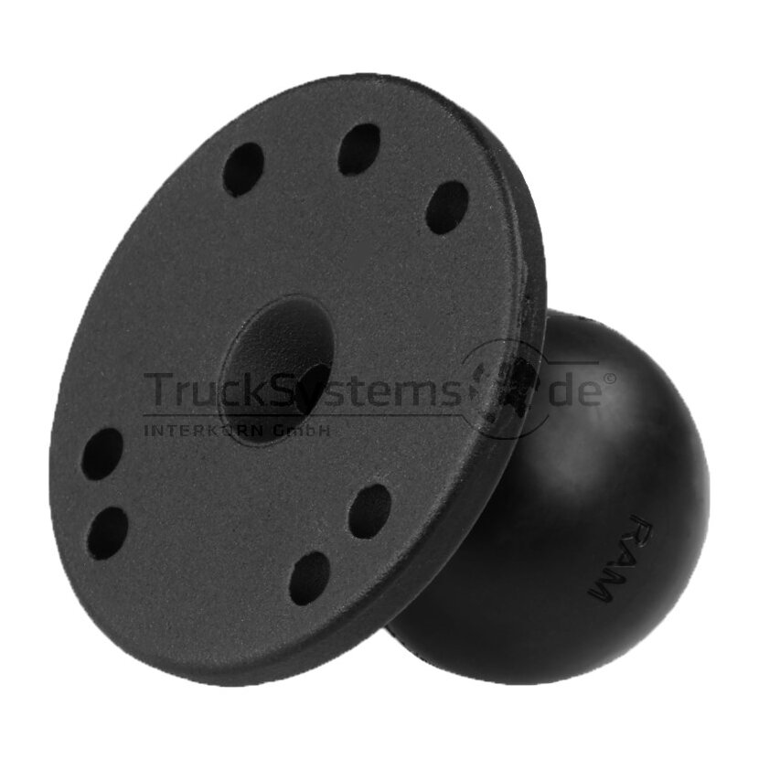 RAM MOUNTS Basisplatte rund mit C-Kugel