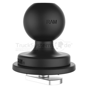RAM MOUNTS Kugel mit T-Slot für Tough-Track Schienen