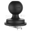 RAM MOUNTS Kugel mit T-Slot für Tough-Track Schienen