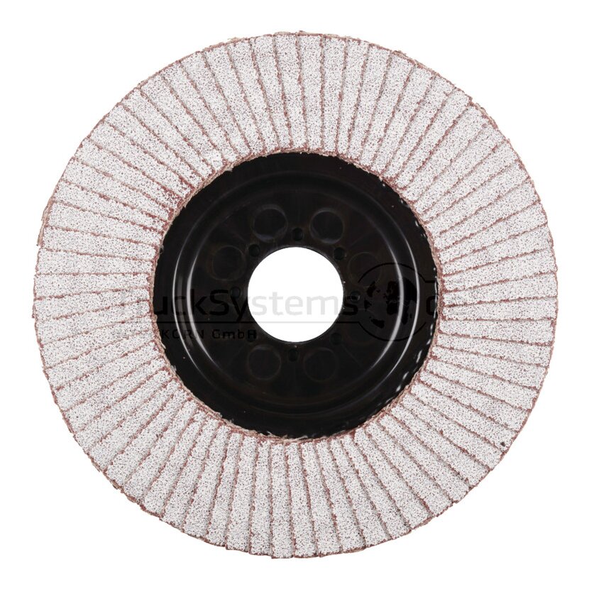 RHODIUS Fächerschleifscheibe Alu ger. 125mm K60