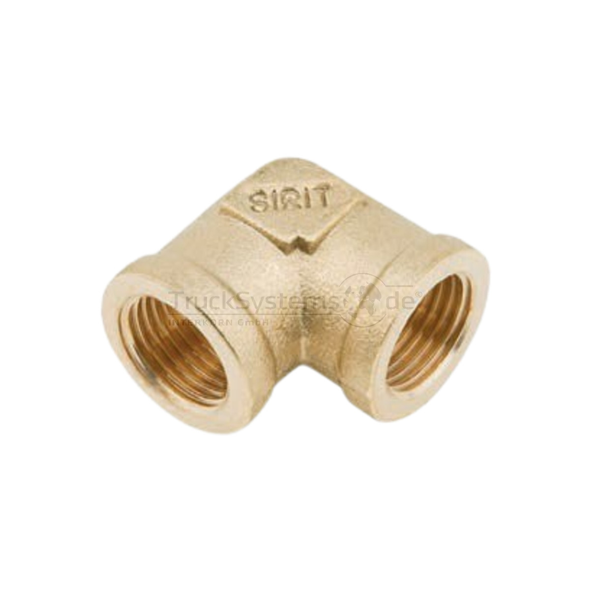 SIRIT Winkel 90° mit 2x M22x1,5 IG - 7607