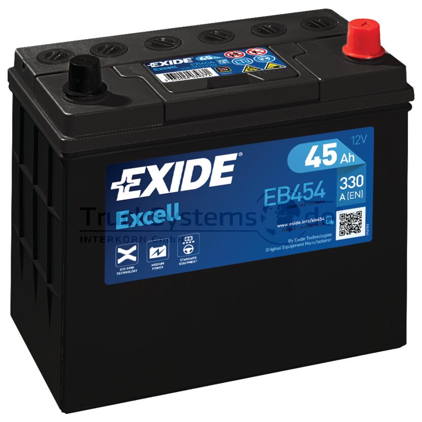 EXIDE Batterie Excell 45 Ah