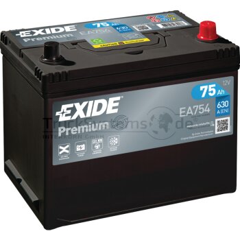 EXIDE Batterie Premium 75 Ah