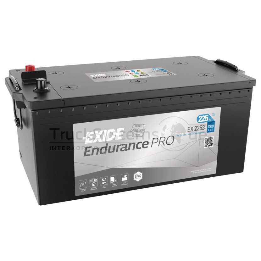 EXIDE Batterie Endurance Pro EFB 225 Ah