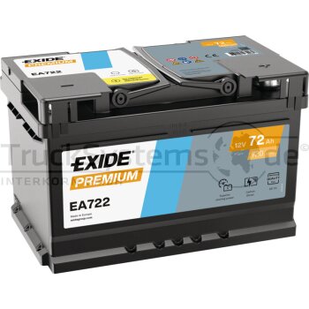EXIDE Batterie Premium 72 Ah