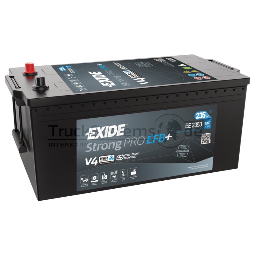 EXIDE Batterie Strong Pro EFB+ 235 Ah