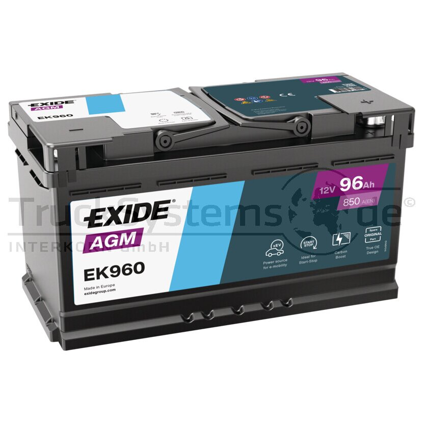 EXIDE Batterie AGM 96 Ah
