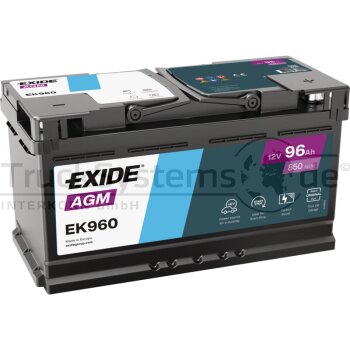 EXIDE Batterie AGM 96 Ah