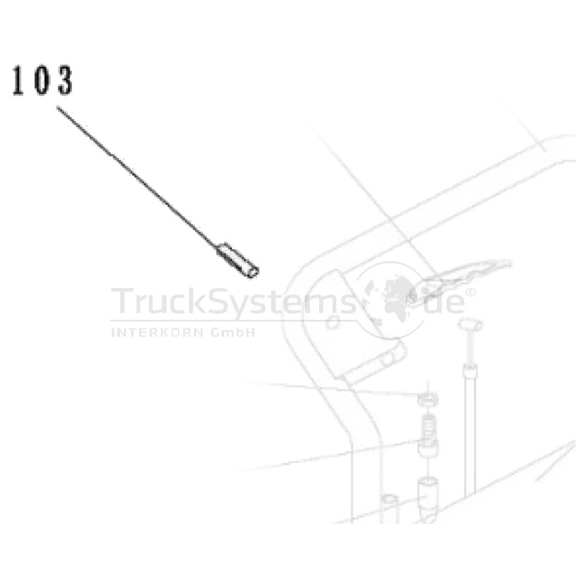 Traxor PIN f Kunststoffhebel