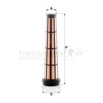 MANN-FILTER Sekundärluftfilter CF 6002