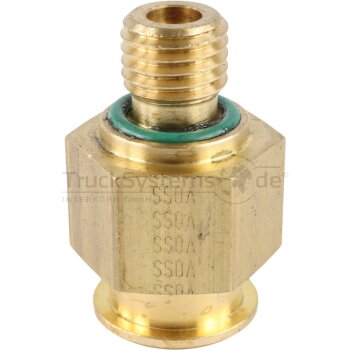 VOSS Gerader Adapter NG 8 mit Ventil