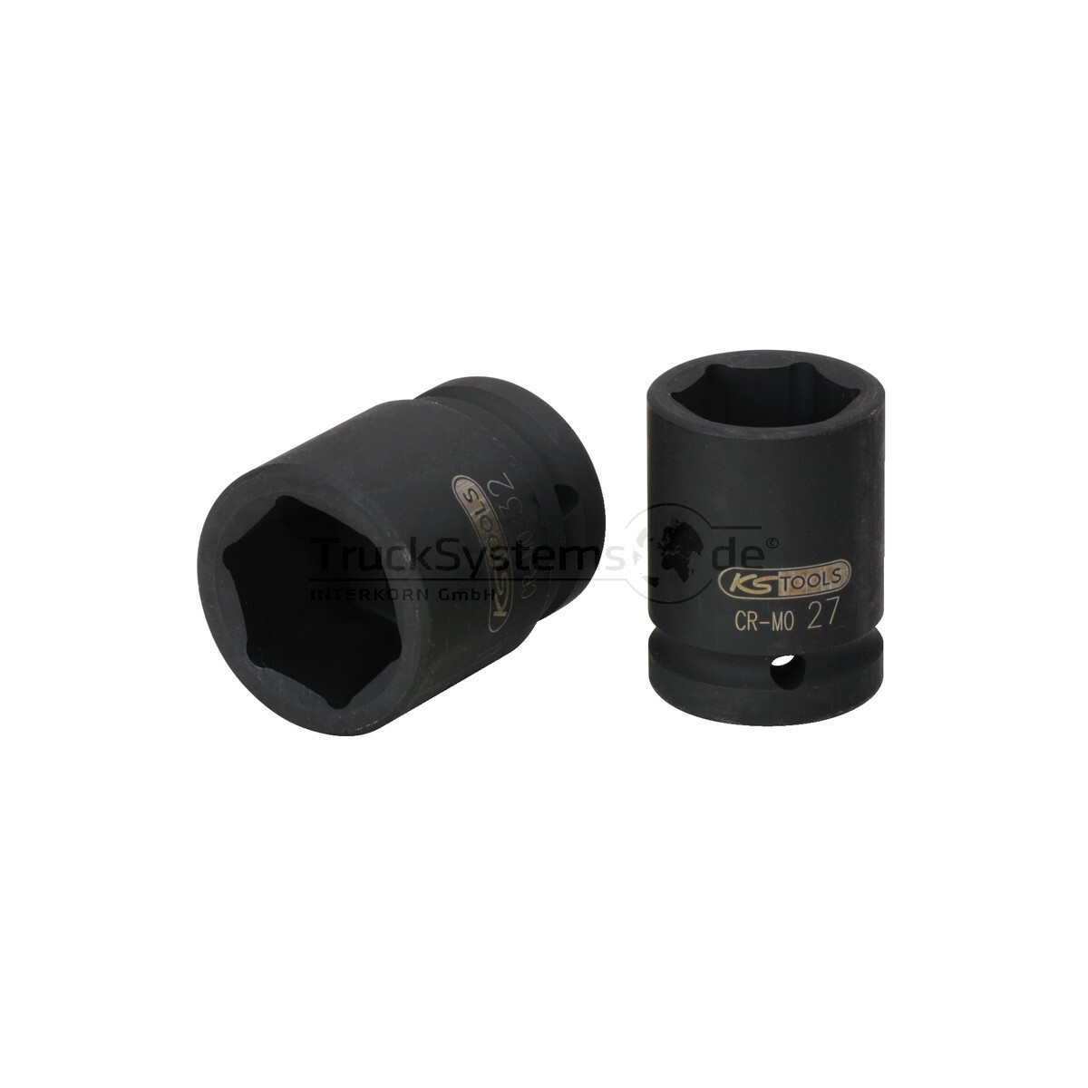 KS Tools 1'' SK Kraftstecknuss kurz, 60mm