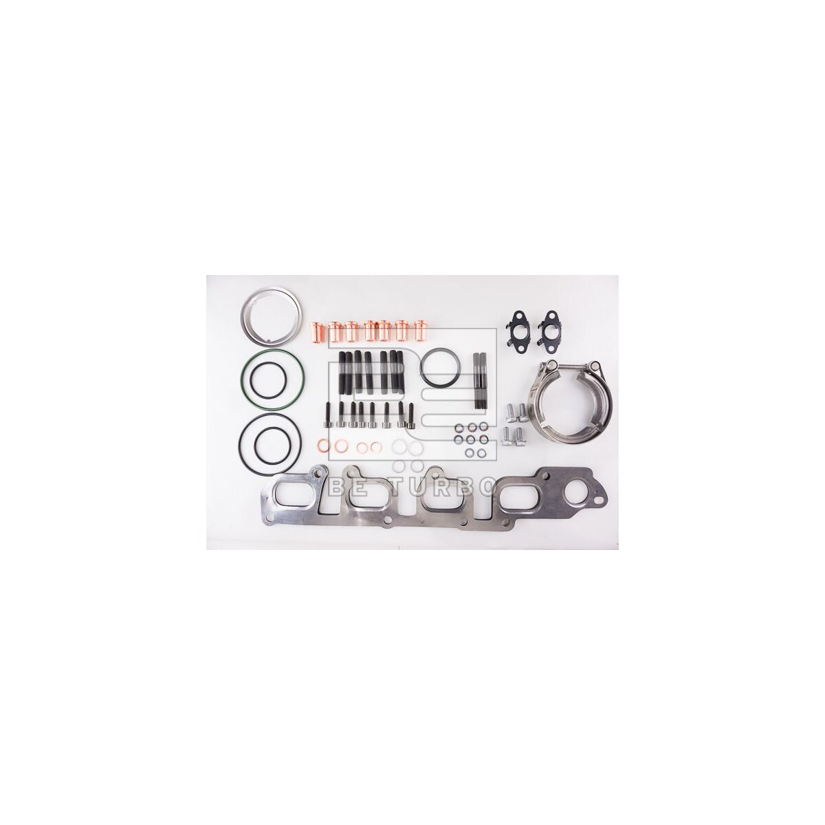 BE TURBO Montagesatz, Anbausatz passend für Lader ABS447