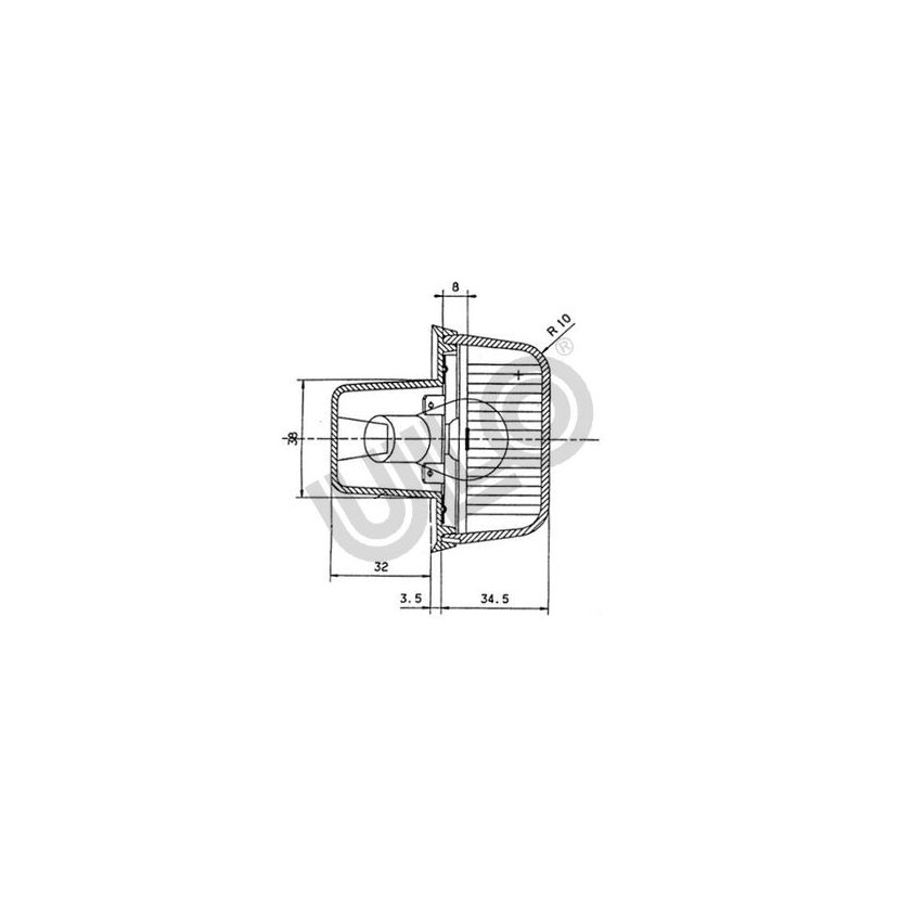 ULO Blinkleuchte 3251-03 - 325103 für A0008200520