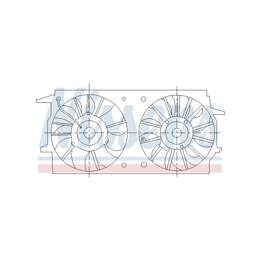 NISSENS Lüfter, Motorkühlung 85461 für 12362564