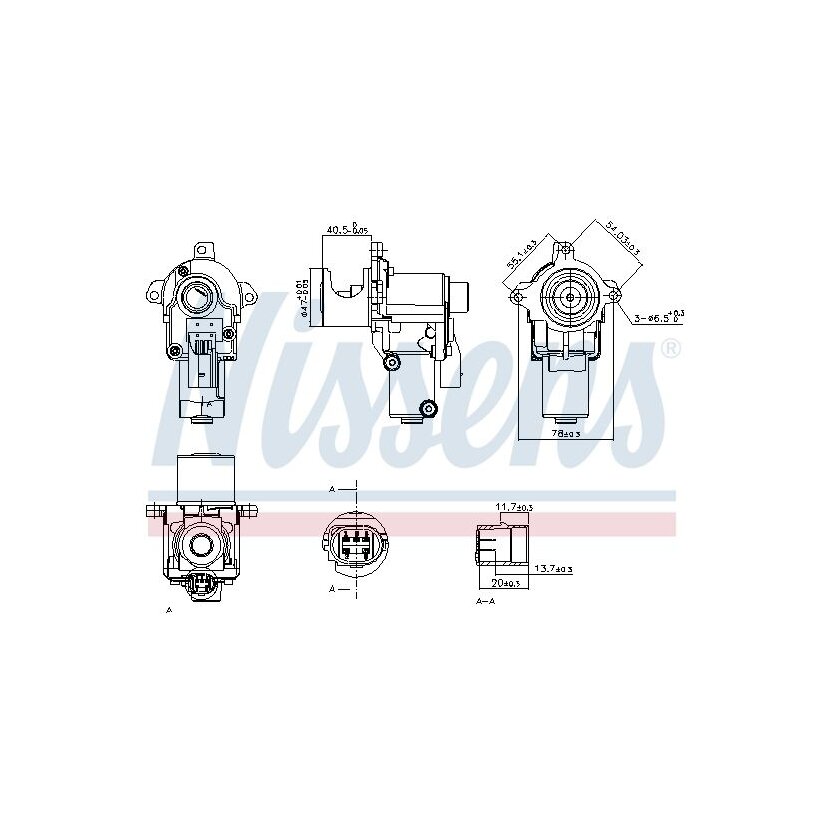 NISSENS AGR-Ventil 98217 für 059131502B