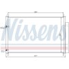 NISSENS Kondensator, Klimaanlage 940037 für 88450-02280