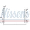 NISSENS Kondensator, Klimaanlage 94937 für 30665563